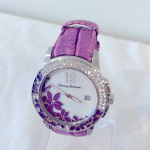 Tommy Bahama Steel MOP Purple Watch TB2166